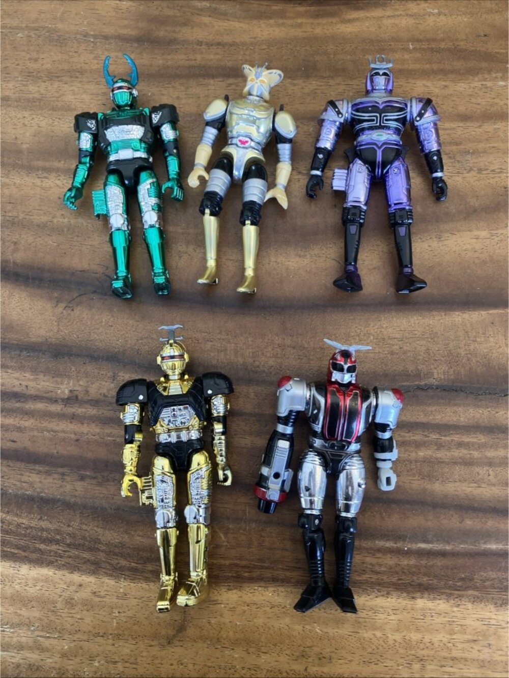 Vintage 1995 Bandai Battleborgs Action Figures Lot